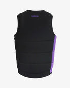 Follow Corp Impact Vest - Black/Purple Back