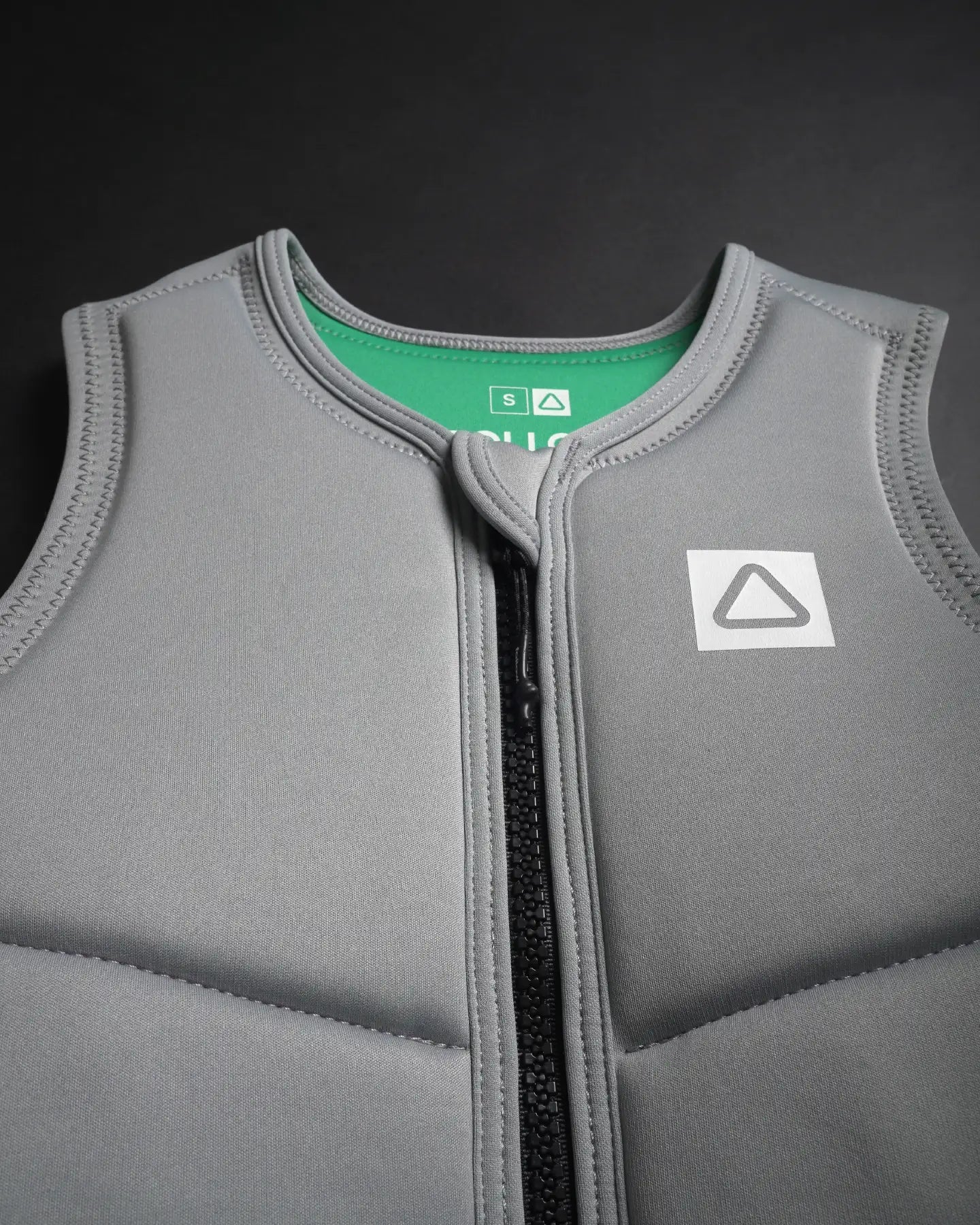 Follow Corp Impact Vest - Grey/Green detail 7