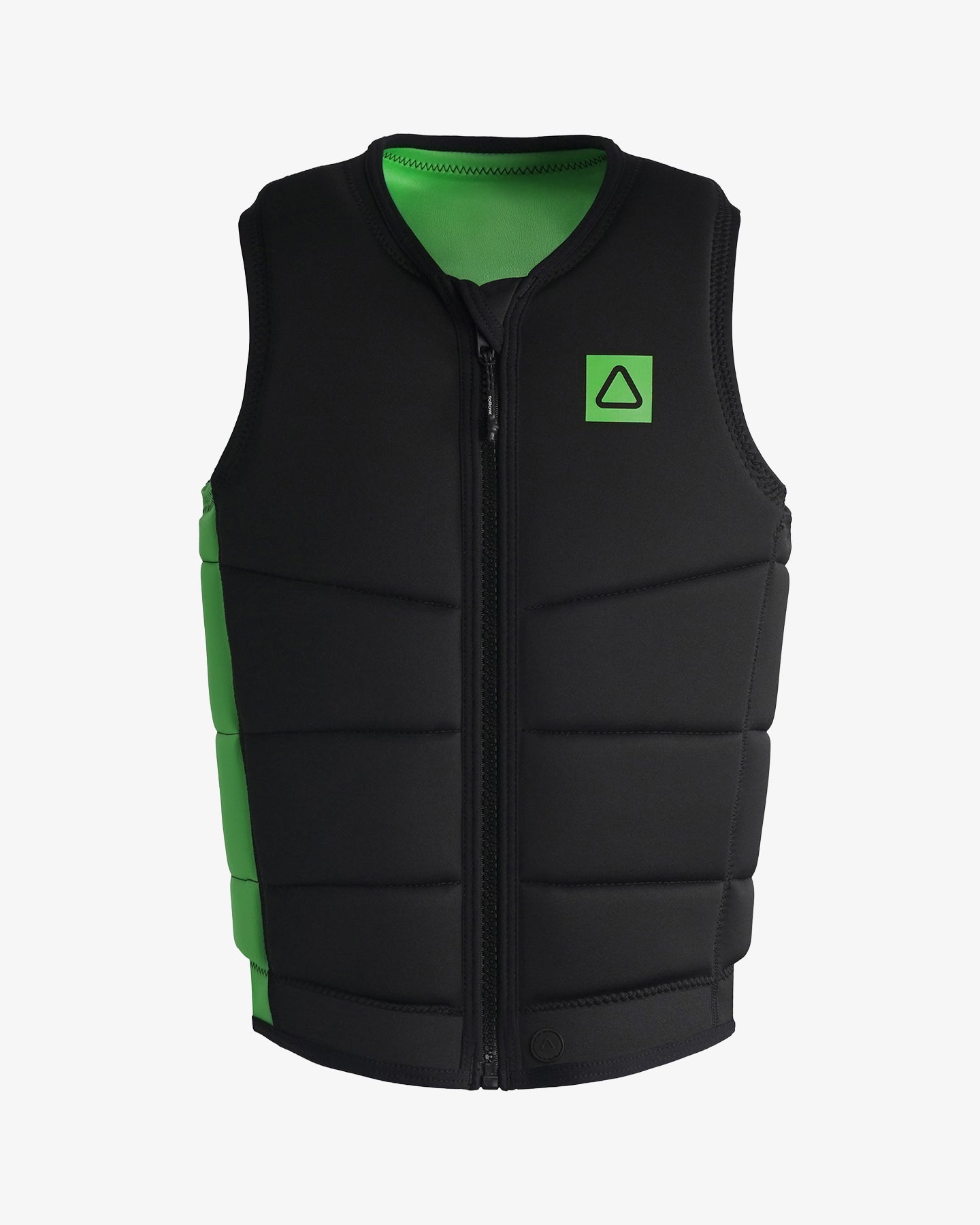 Follow Corp Mens Impact Vest in Black/Green | Follow USA