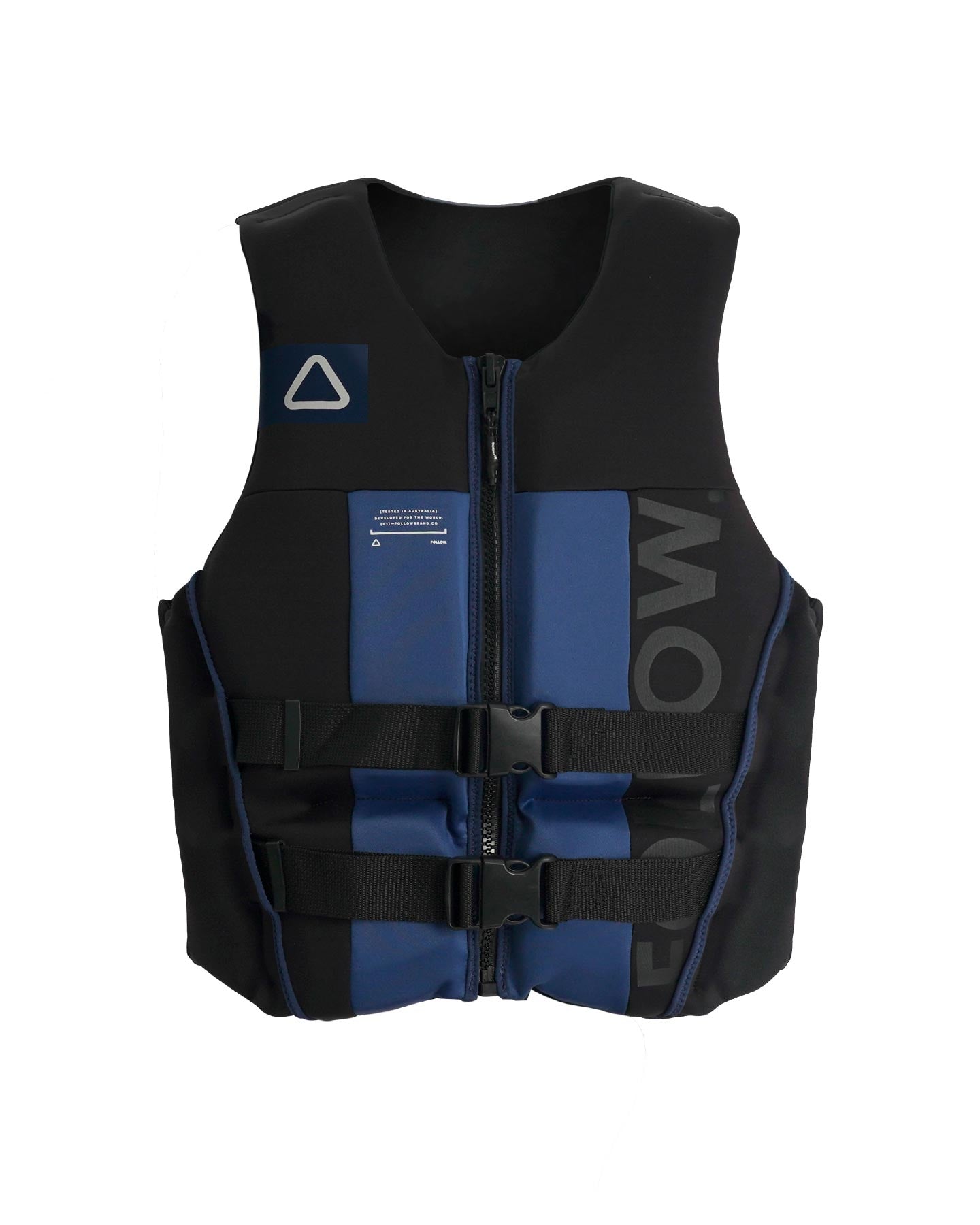 Follow Logo CGA Life Jacket - Black/Blue