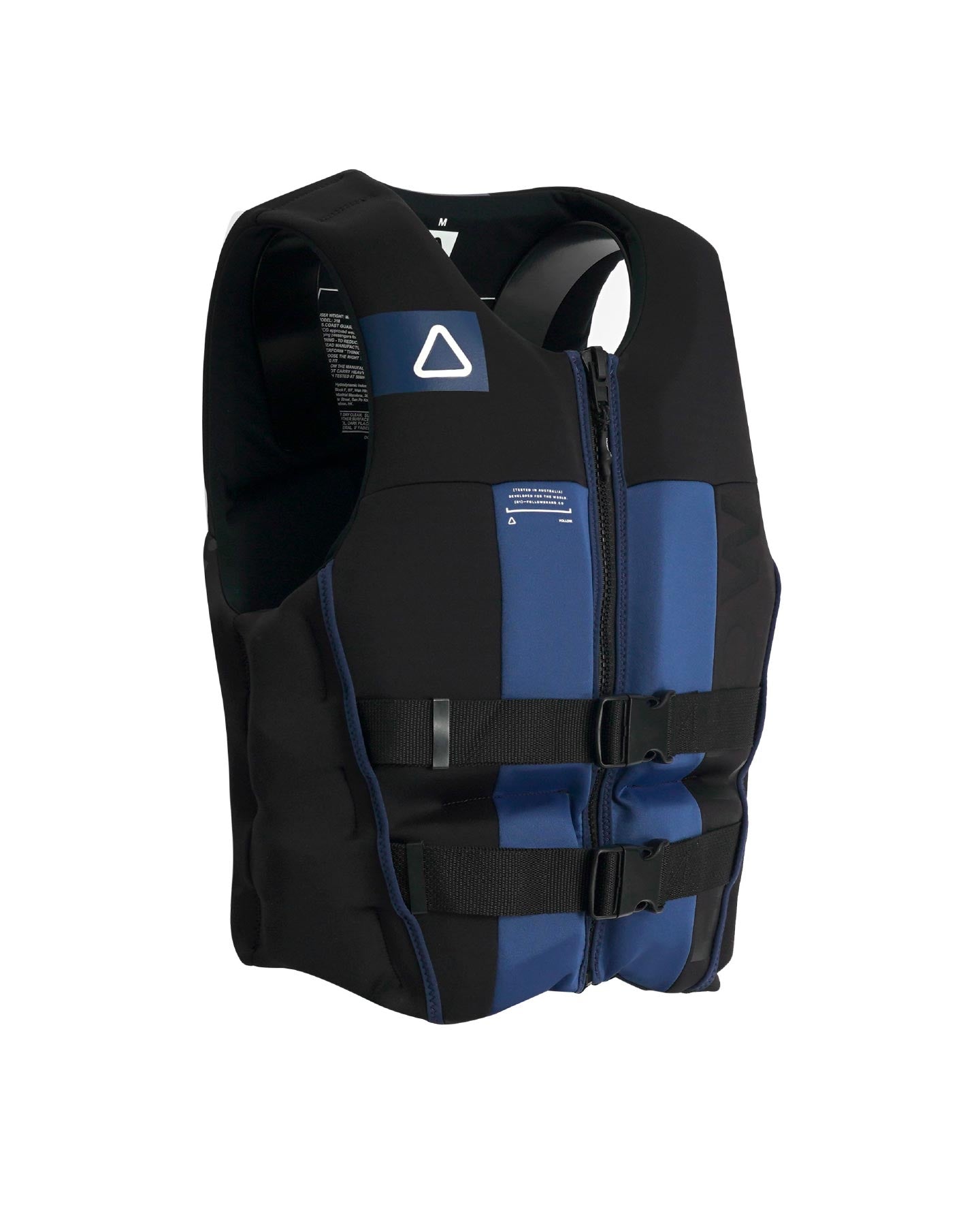 Follow Logo CGA Life Jacket - Black/Blue 2