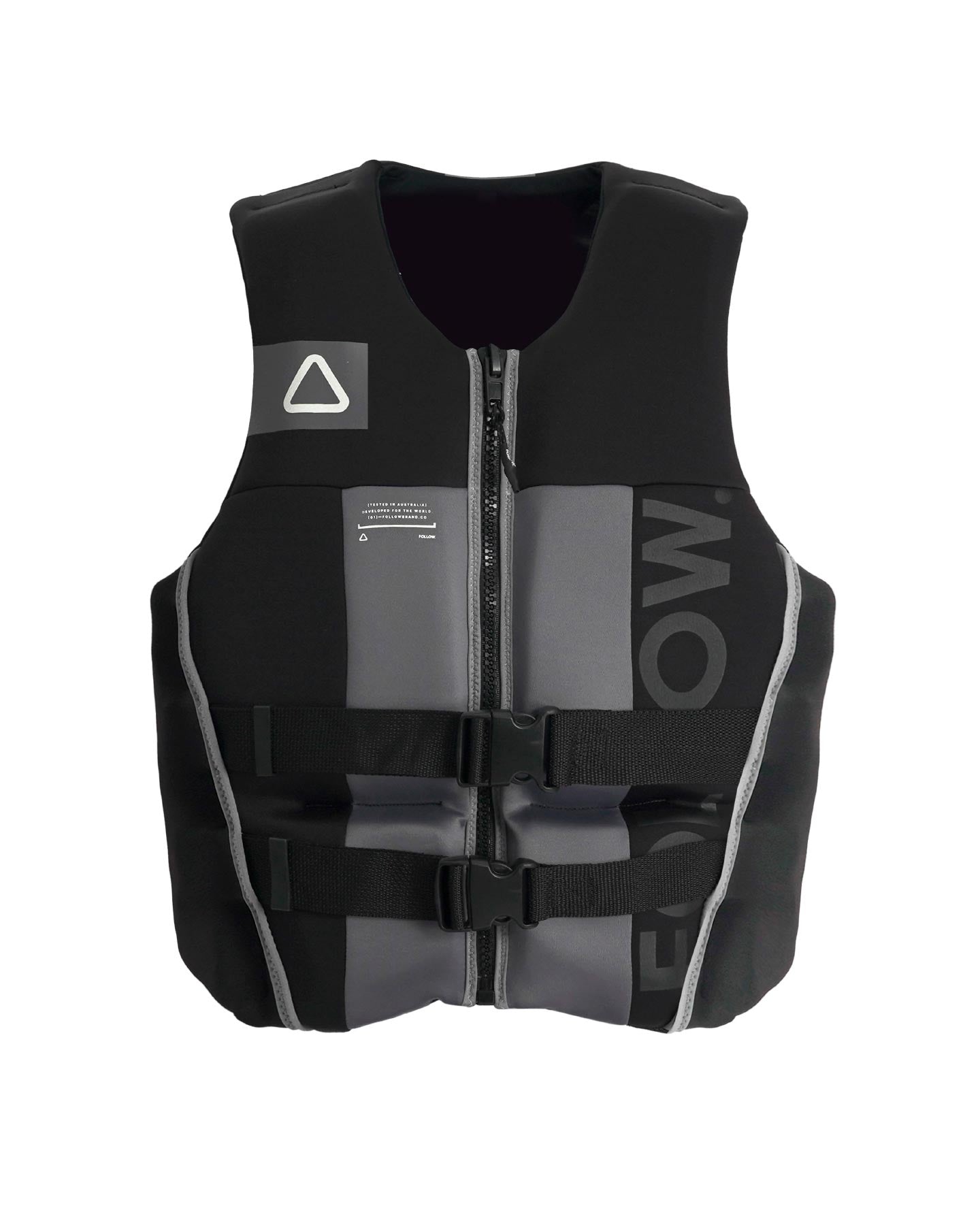 Follow Logo CGA Life Jacket - Black