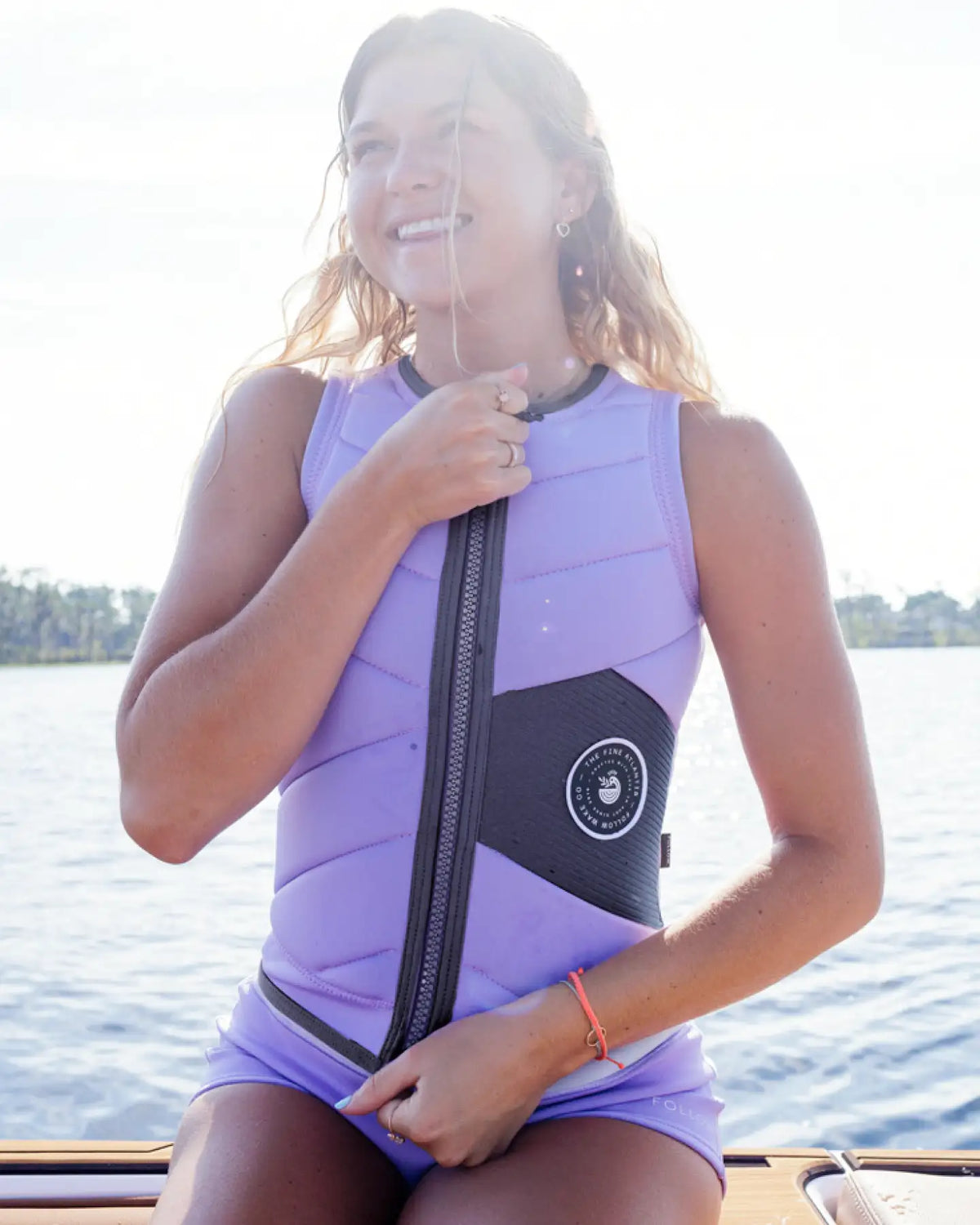 Follow Memphis Womens Impact Vest in Purple | Follow USA