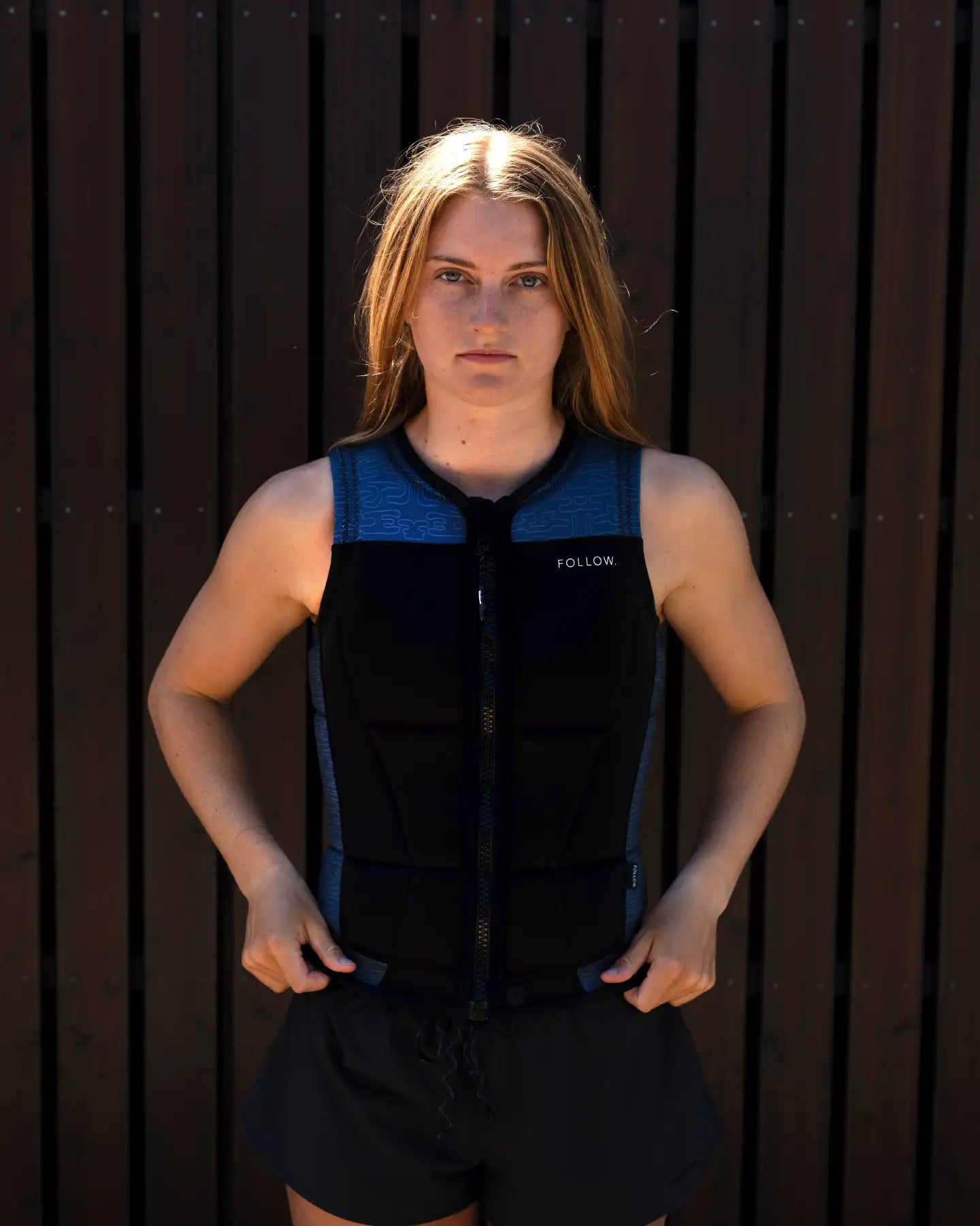 Follow Harmony Impact Vest - Black lifestyle 4