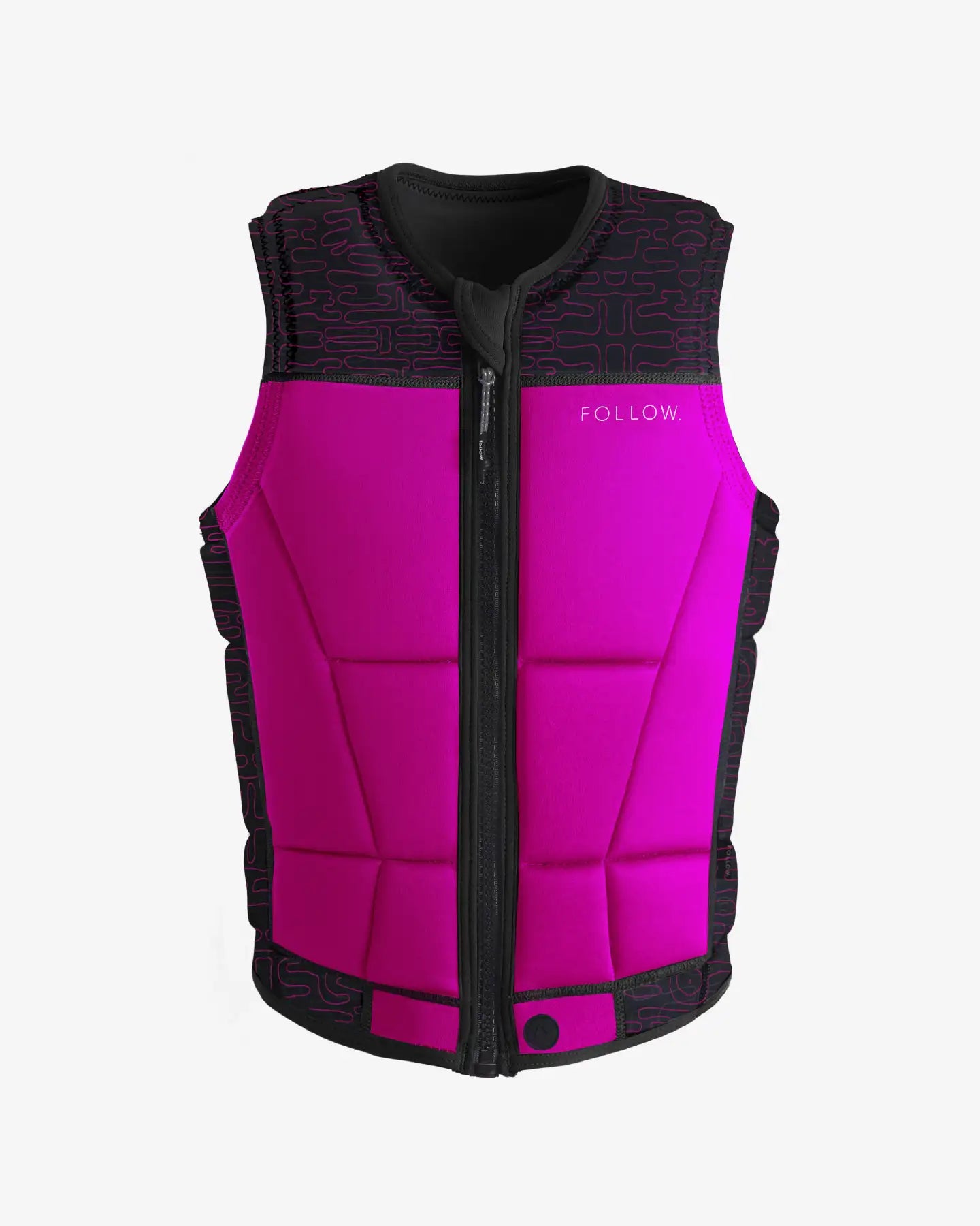 Follow Harmony Impact Vest - Black/Pink