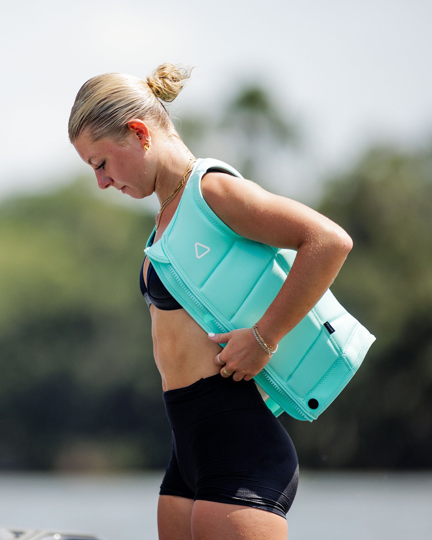 Follow Corp Womens Impact Vest in Mint | Follow USA
