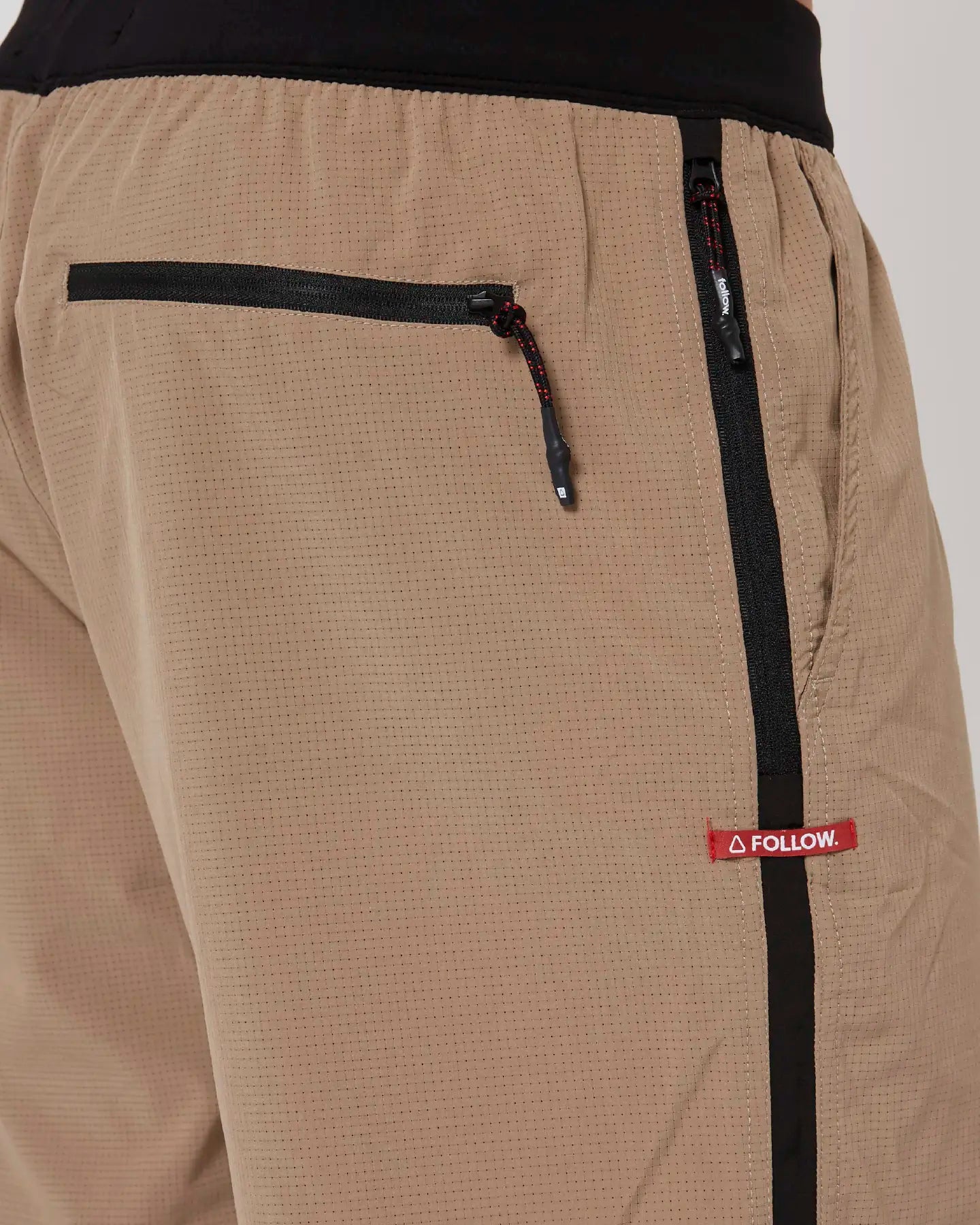Follow Tech Shorts - Deep Taupe 5