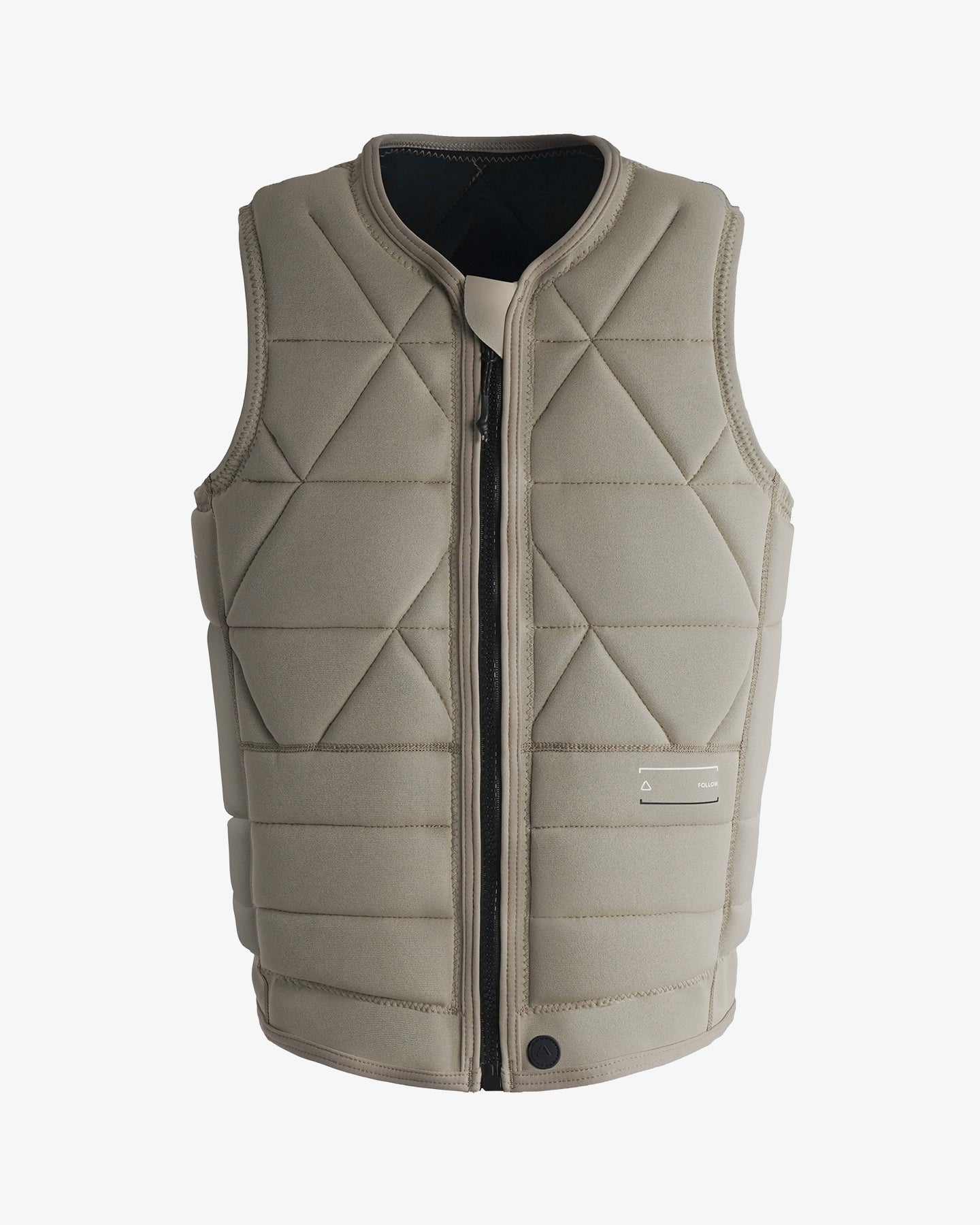 Follow Love nor Money Mens Impact Vest in Khaki | Follow USA