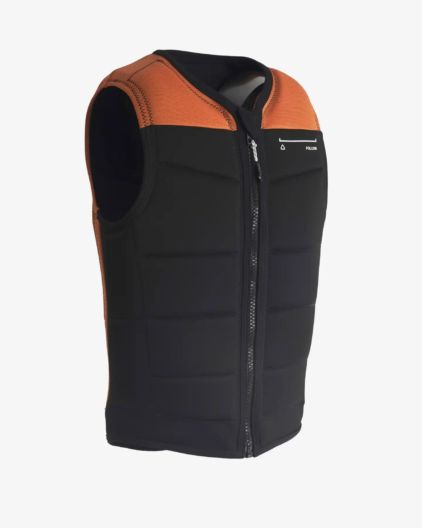 Follow Section Impact Vest - Orange/Black 2