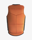 Follow Section Impact Vest - Orange/Black back