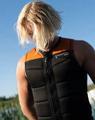 Follow Section Impact Vest - Orange/Black lifestyle 7