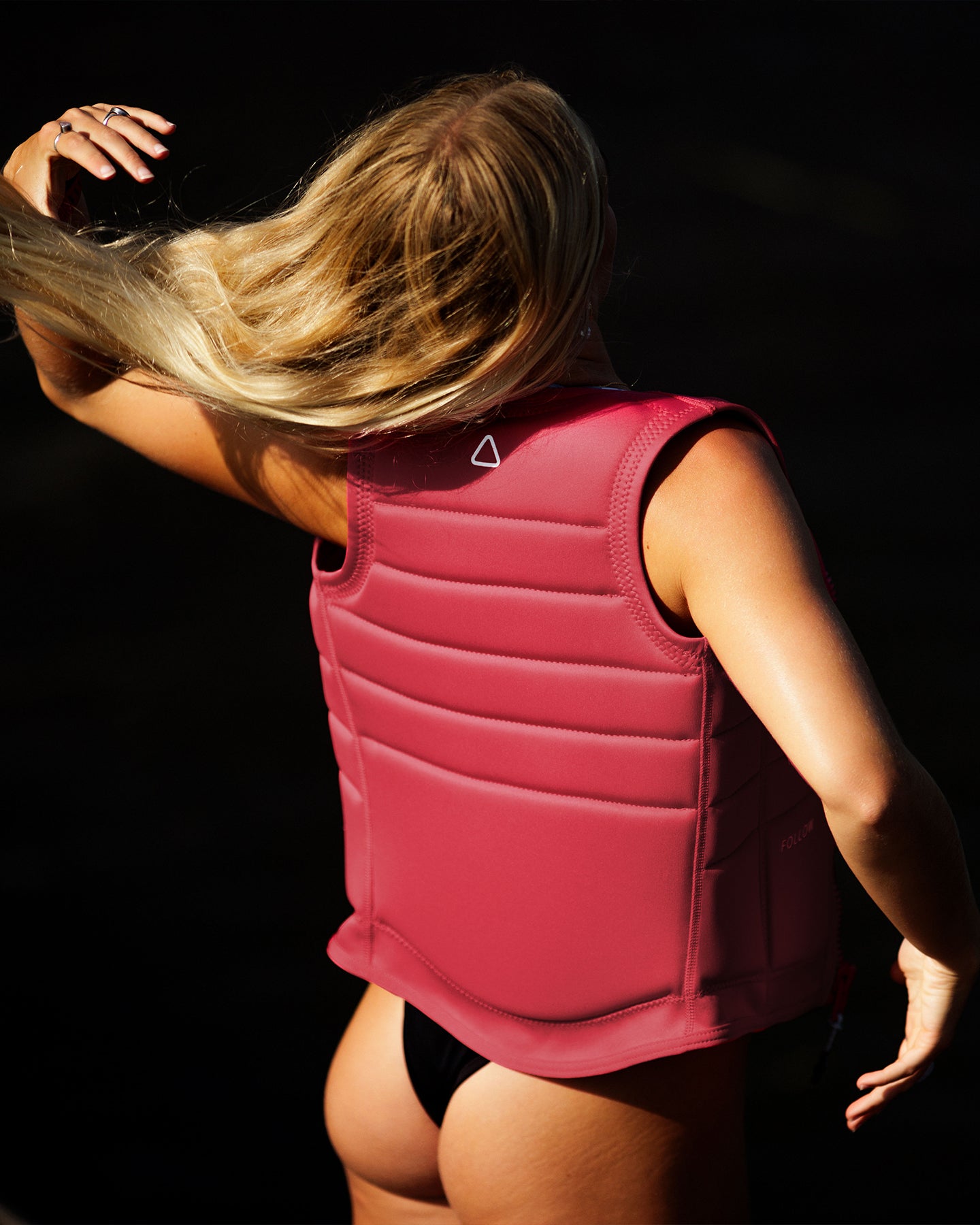 Follow Total Womens Impact Vest in Azalea | Follow USA
