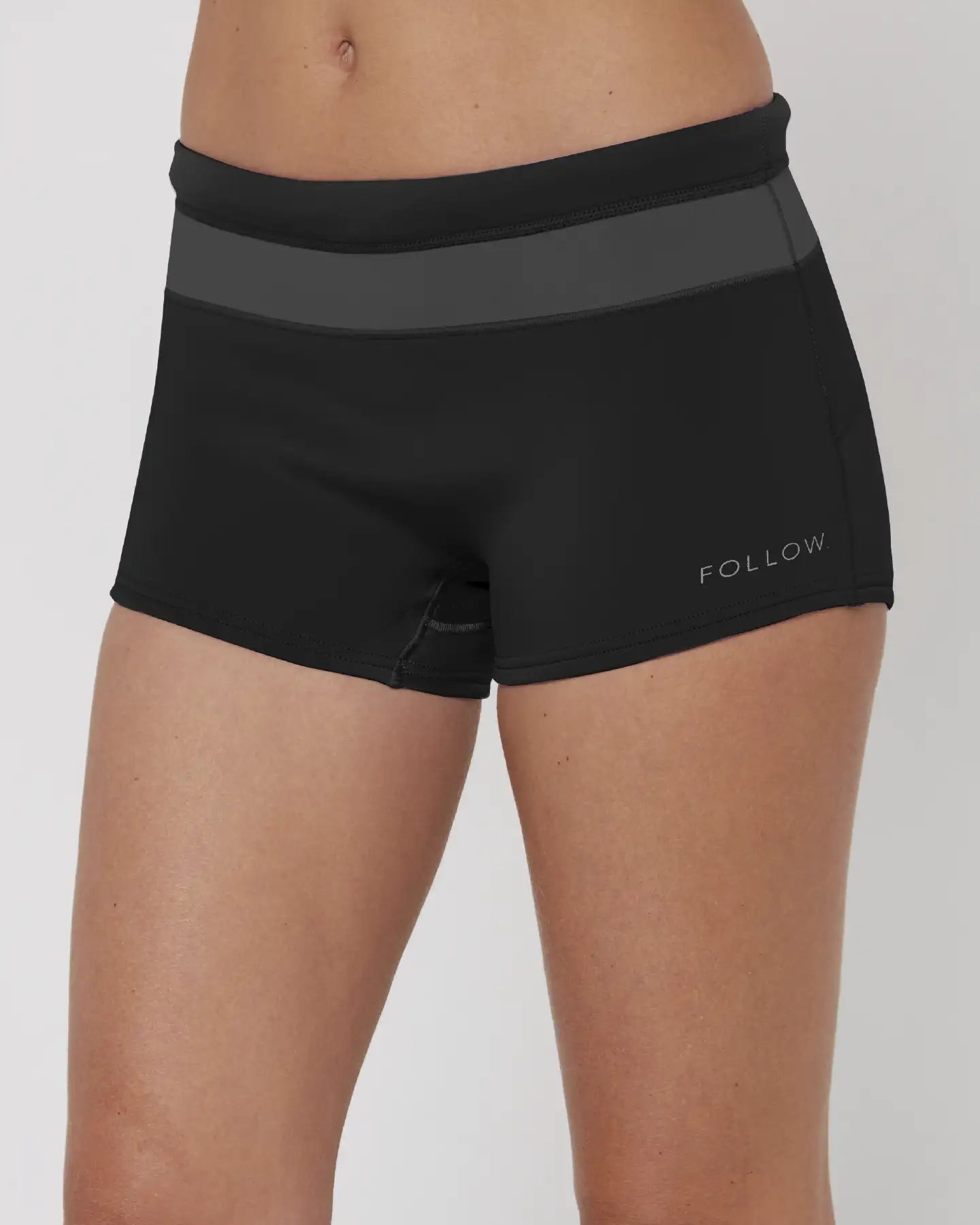 Follow Womens Wetsuit Shorts - Black 3