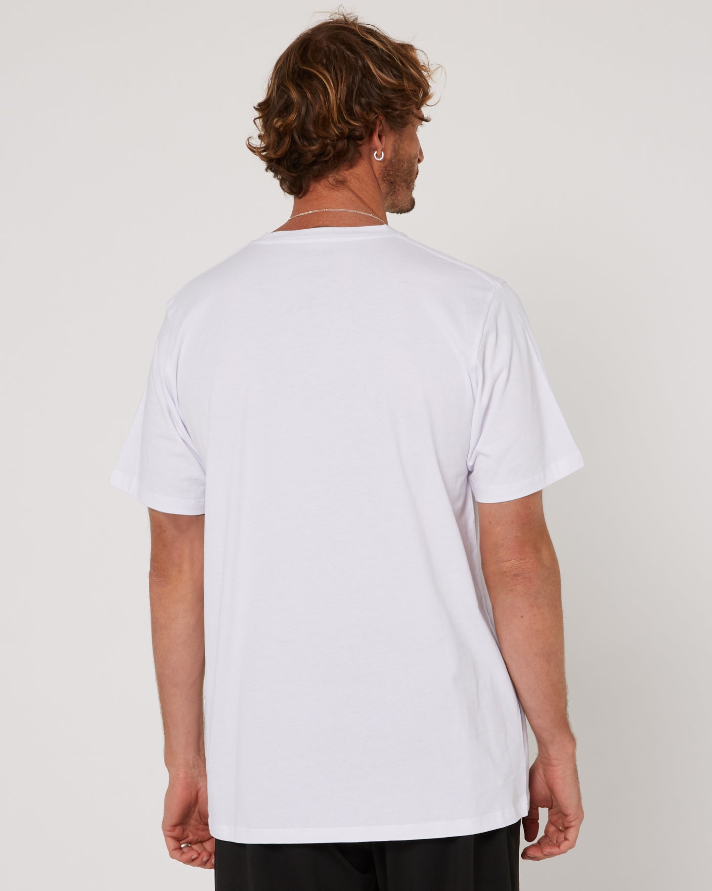 Follow Stitched Tee - White 2