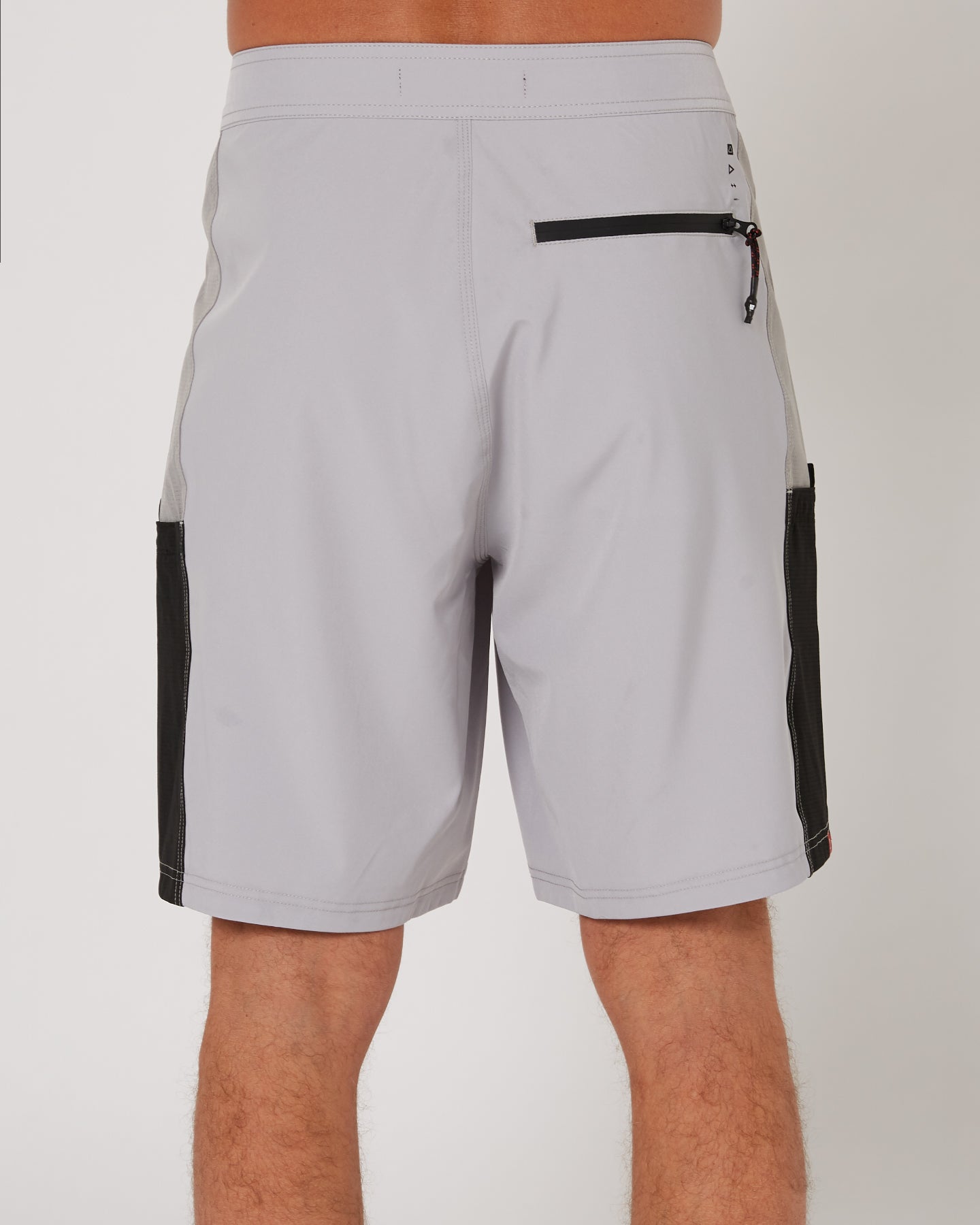 Follow Global Tech Boardie - Light Grey — men's wakeboard boardshorts, product image 7