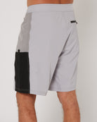 Follow Global Tech Boardie - Light Grey — men's wakeboard boardshorts, product image 8
