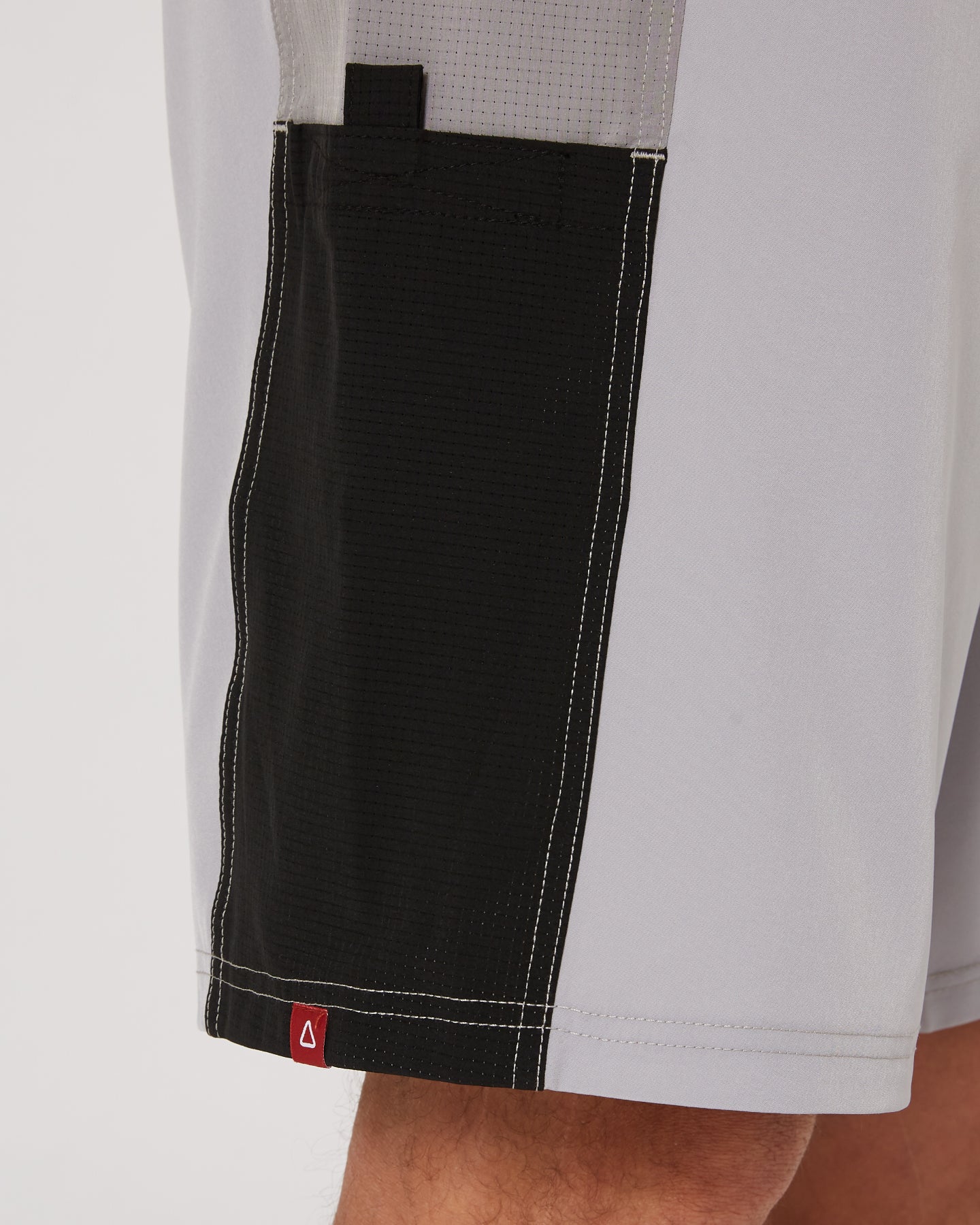 Follow Global Tech Boardie - Light Grey — men's wakeboard boardshorts, product image 10
