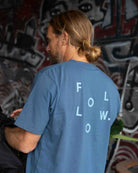 Follow LOL Tee - Slate lifestyle 4