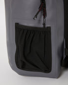 Follow Life Backpack - Charcoal — wakeboard gear bag, back view