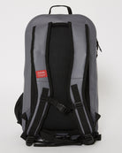 Follow Life Backpack - Charcoal — wakeboard gear bag, back view