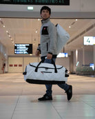 Follow Life Duffel Bag - Light Grey  lifestyle 9