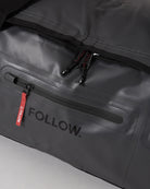 Follow Life Duffel Bag - Charcoal — wakeboard gear bag, product image 10