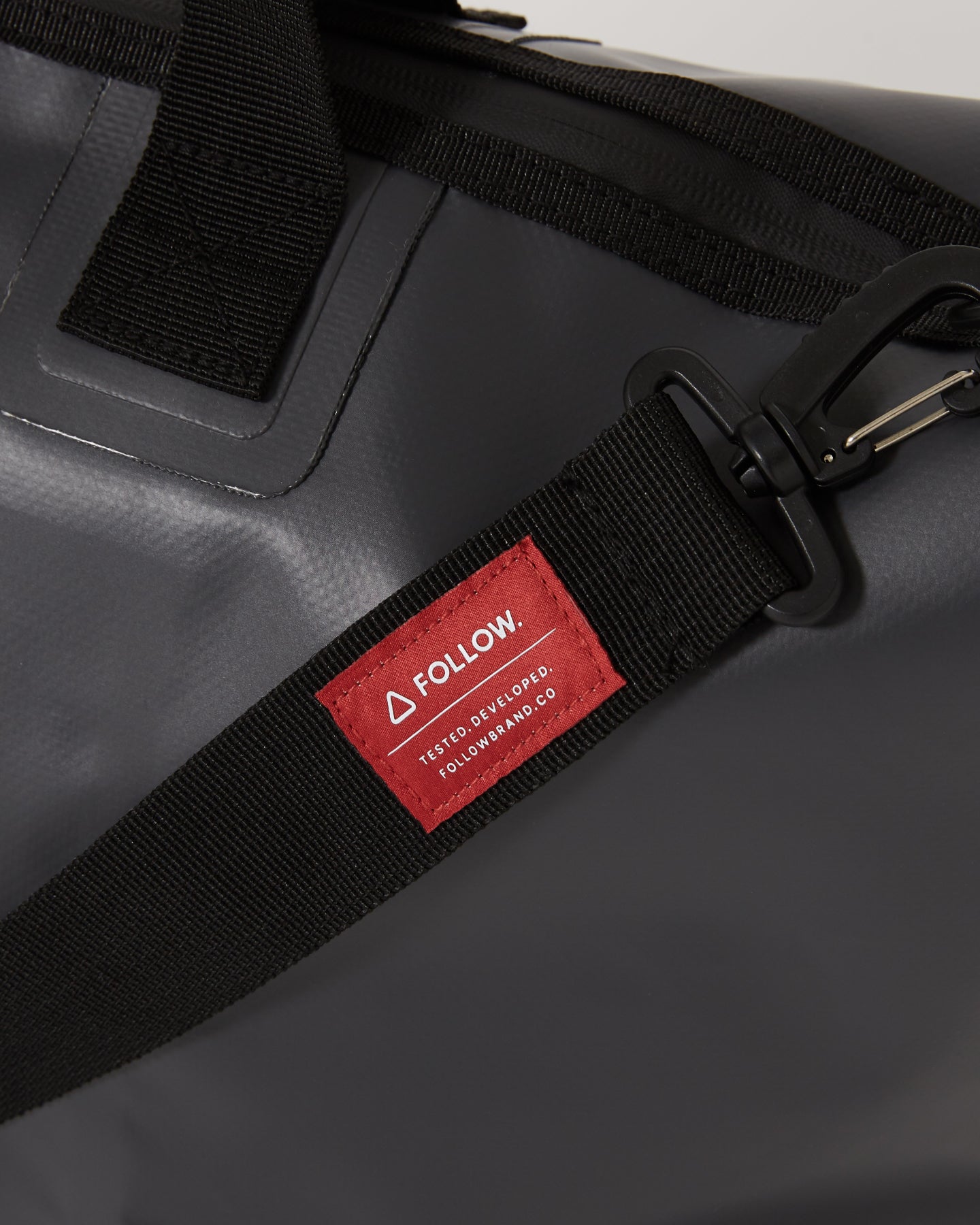 Follow Life Duffel Bag - Charcoal 11
