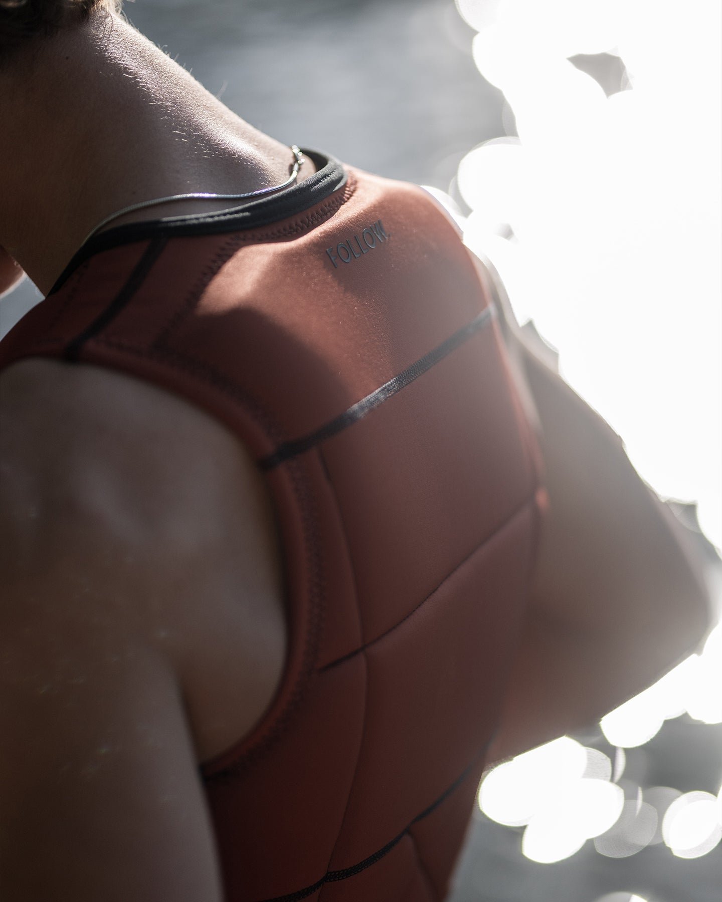 Follow Gratis Mens Impact Vest in Rust | Follow USA