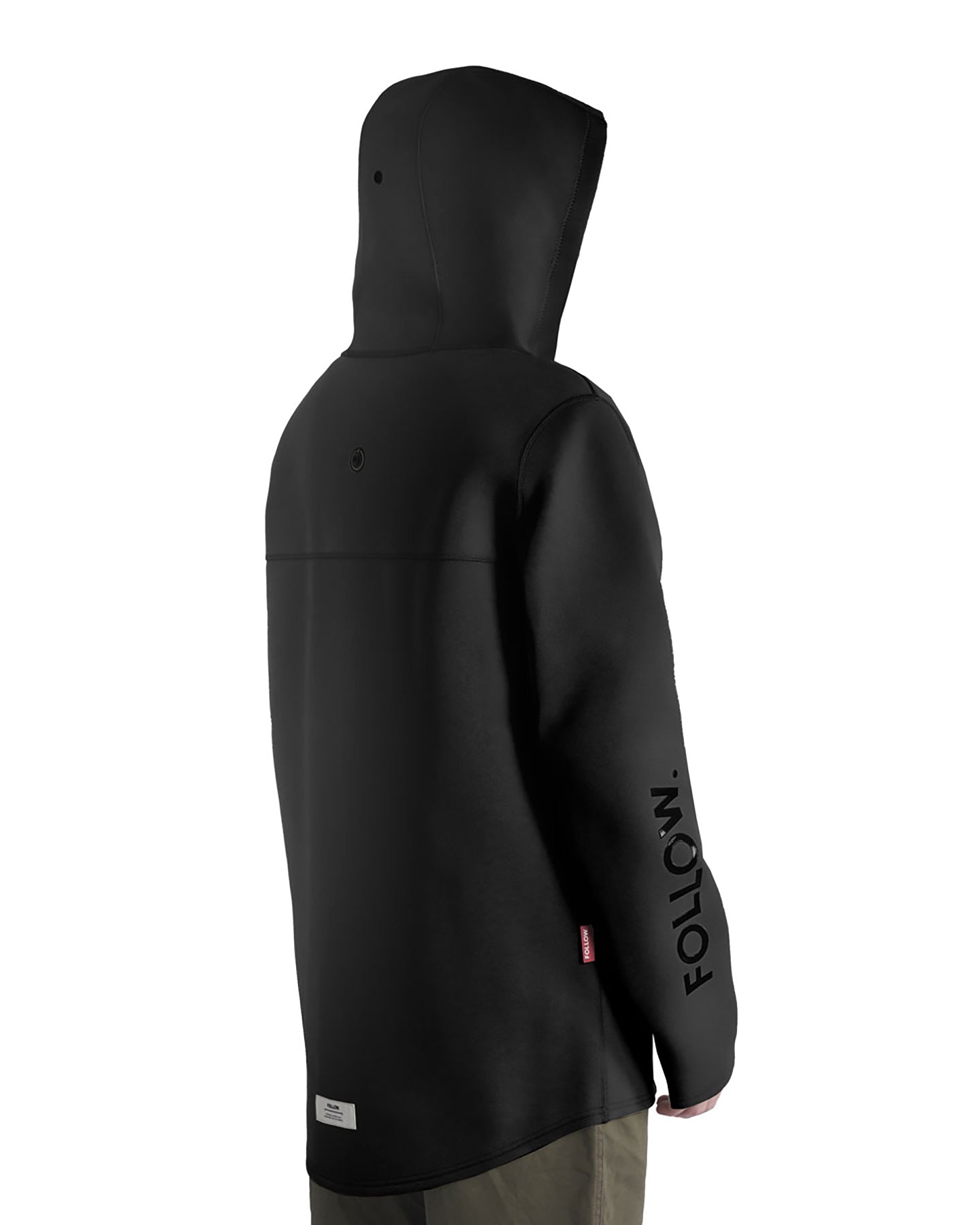 Follow Company Neo Jacket - Black — men's wakeboard jacket, product image 03