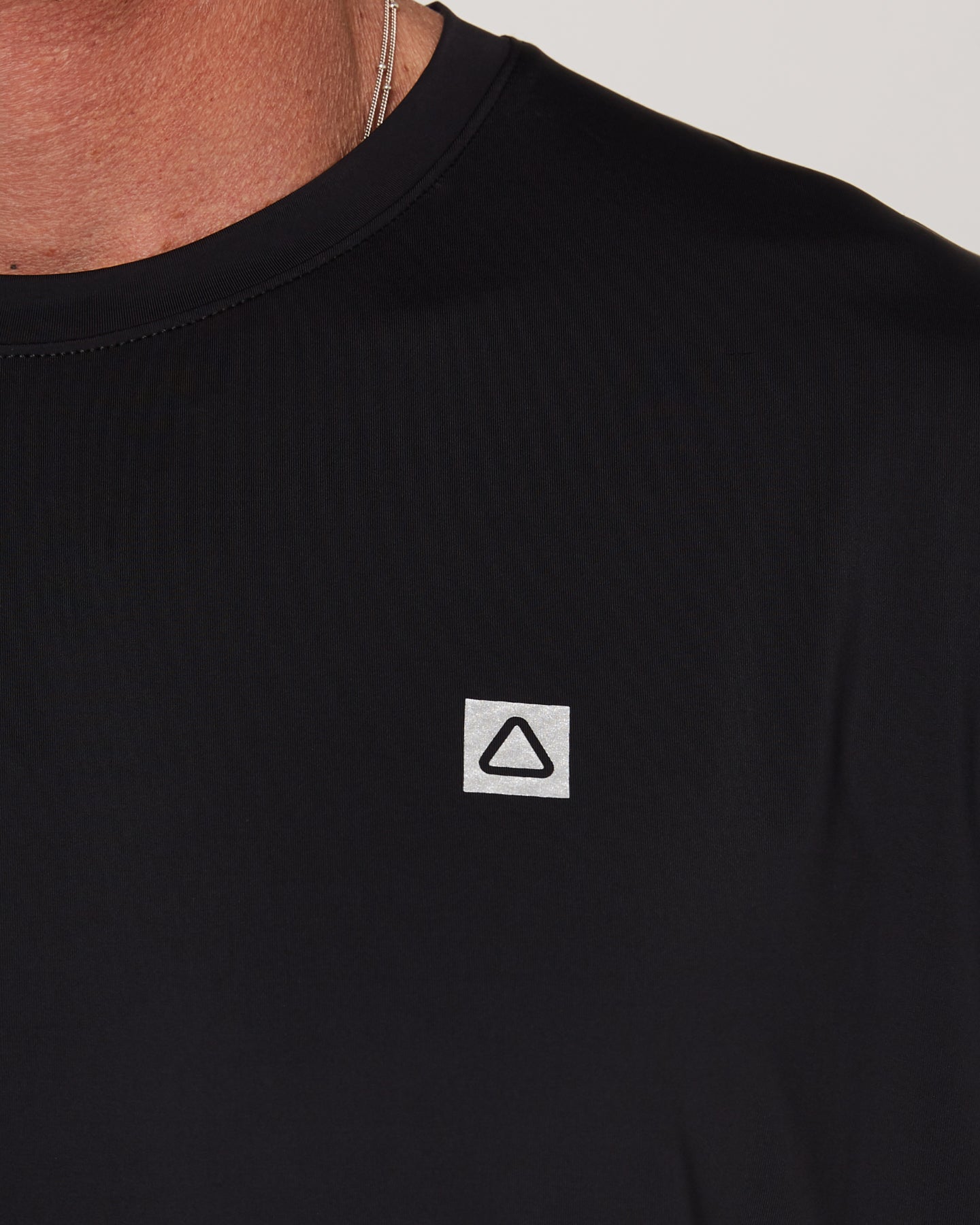 Follow Hybrid Tee L/S - Charcoal/Black 5