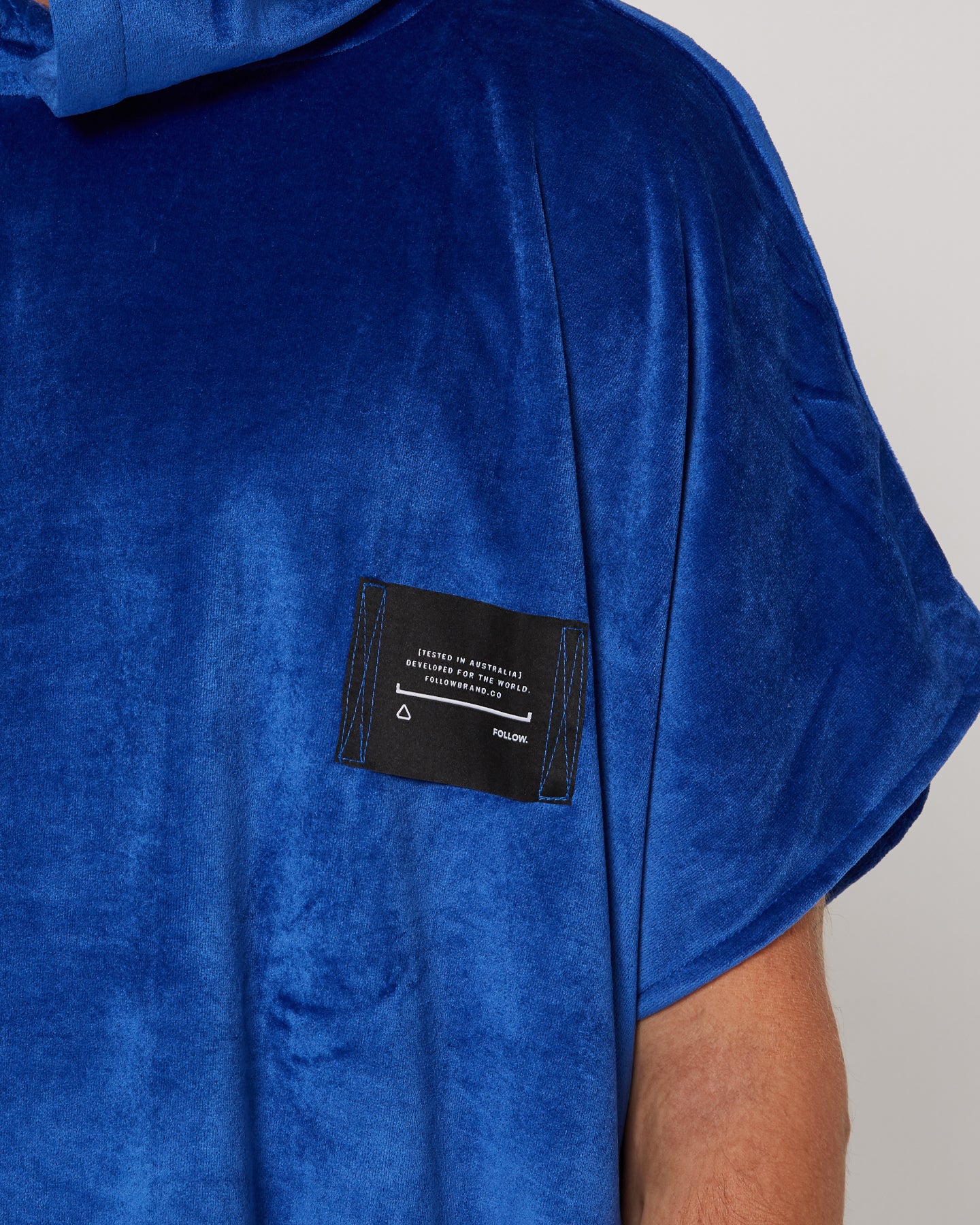 Follow Corp Towlie - Royal Blue — changing robe poncho towel, product image 8