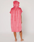 Follow Corp Towlie - Hot Pink — changing robe poncho towel, studio view 03