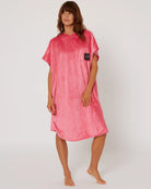 Follow Corp Towlie - Hot Pink — changing robe poncho towel, studio view 06