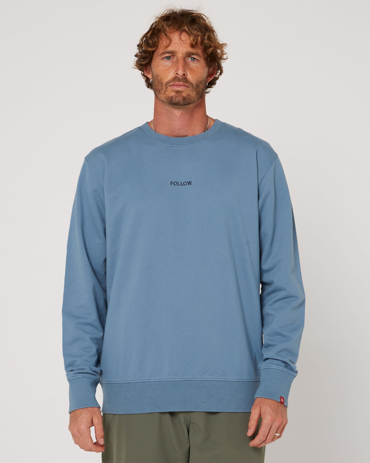 Follow Couch Crew 2 - Alloy — men's wakeboard sweater, product image 1