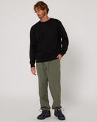 Follow Couch Crew 2 - Black — men's wakeboard sweater, product image 5