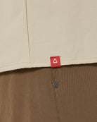 Follow Travel Shirt S/S - Cream — men's wakeboard apparel, product image 2
