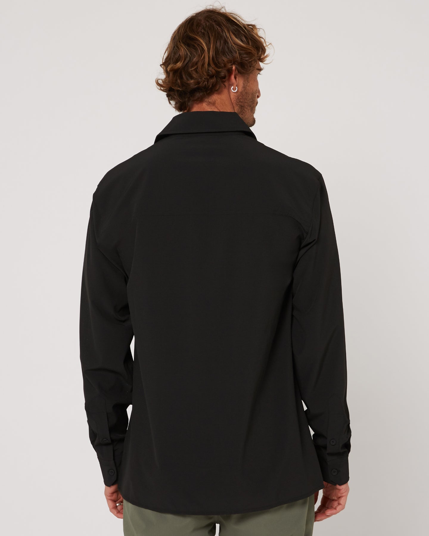 Follow Tech Shirt L/S - Black 3