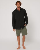 Follow Tech Shirt L/S - Black — men's wakeboard apparel, product image 2