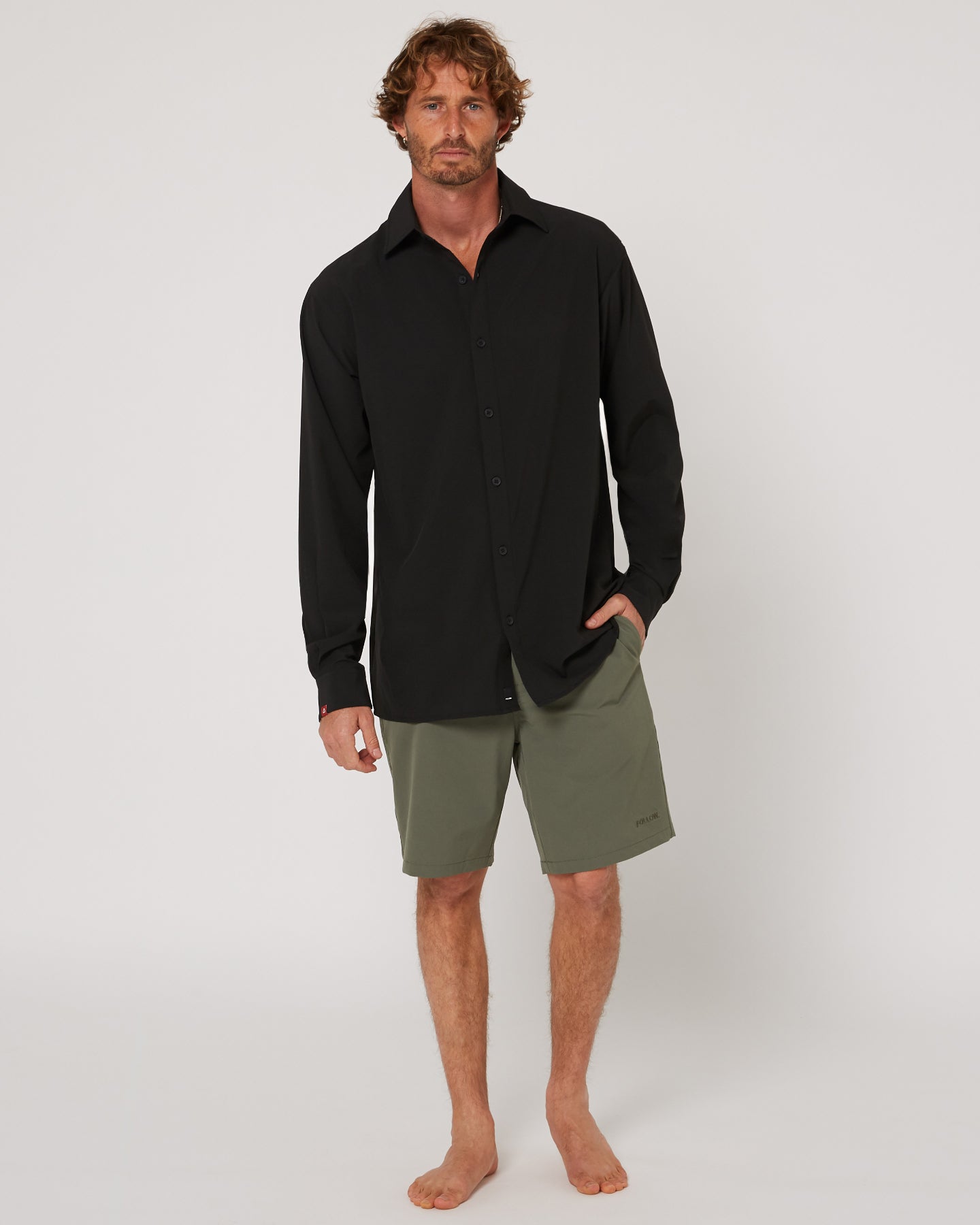 Follow Tech Shirt L/S - Black 2