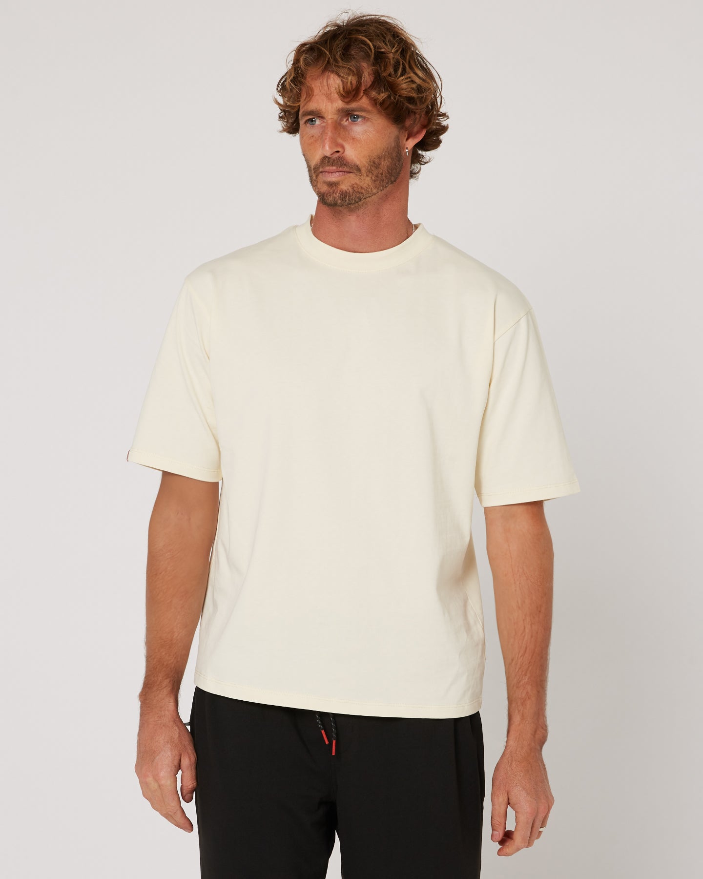 Follow Modern Tee - Cream 1