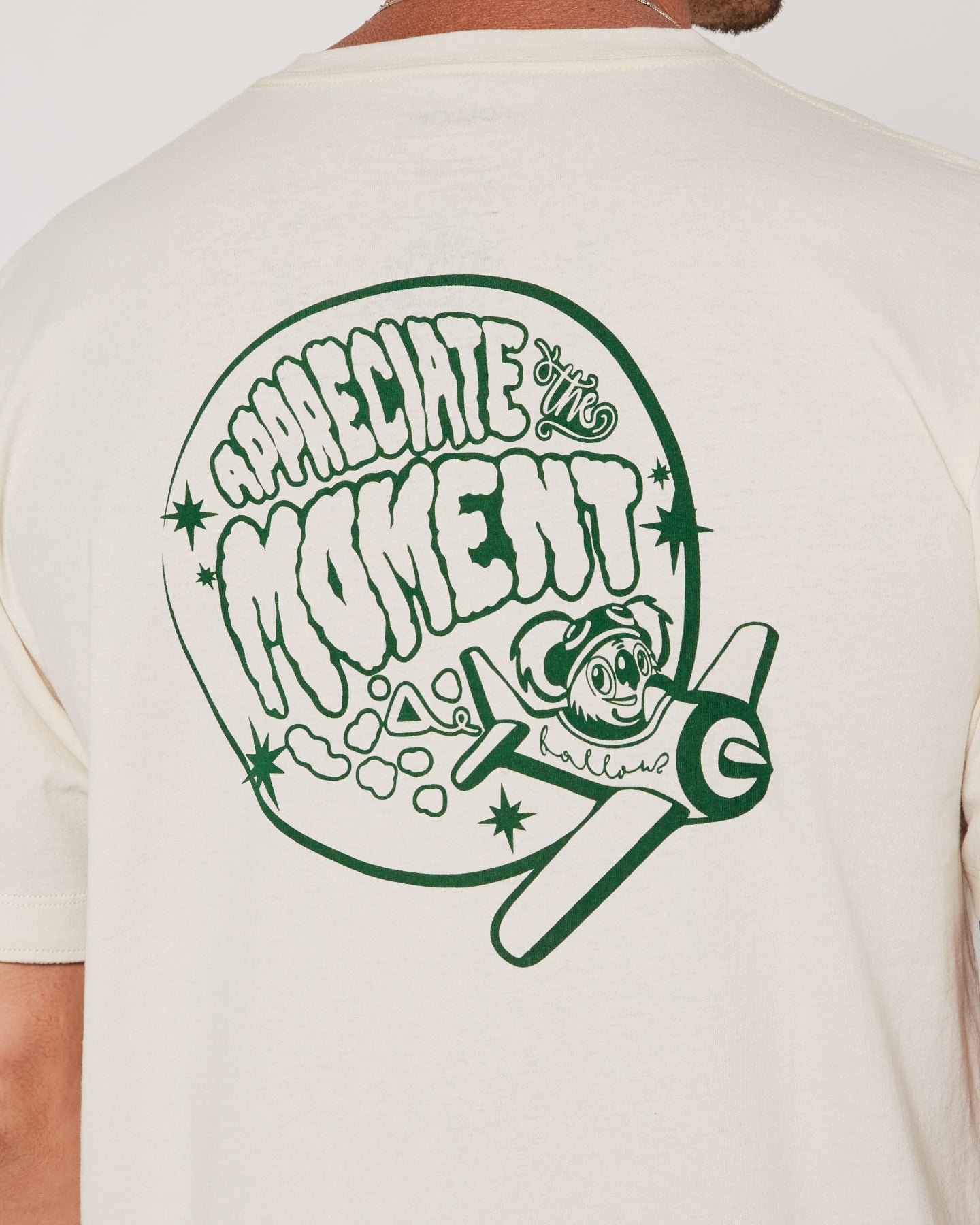 Follow Moment Tee - Cream 6