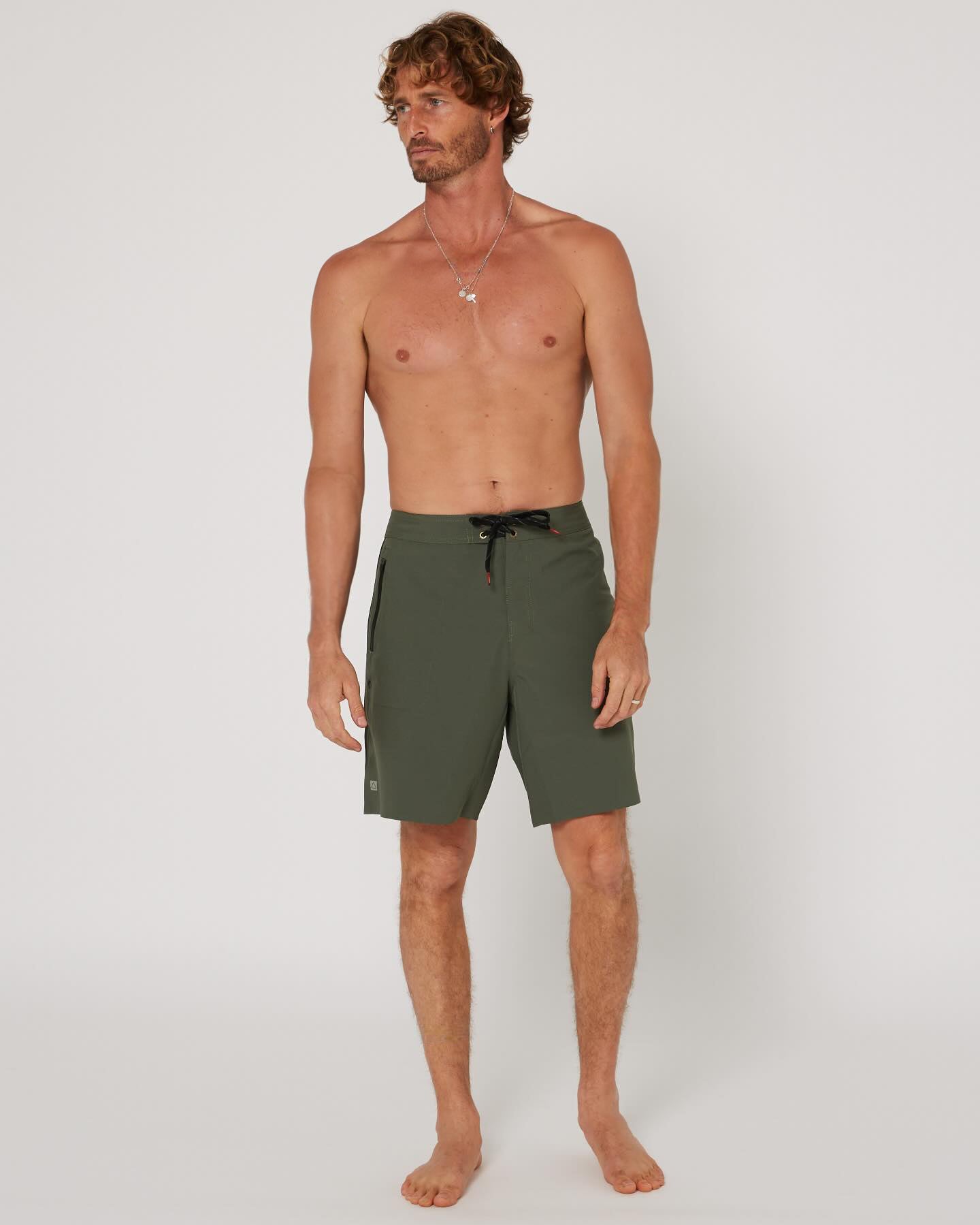Follow Welded Boardie - Olive — men's wakeboard boardshorts, product image 2