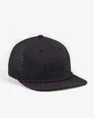Follow Captain Flat Cap - Black — wakeboarding cap, product image 1