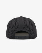 Follow Captain Flat Cap - Black — wakeboarding cap, product image 4
