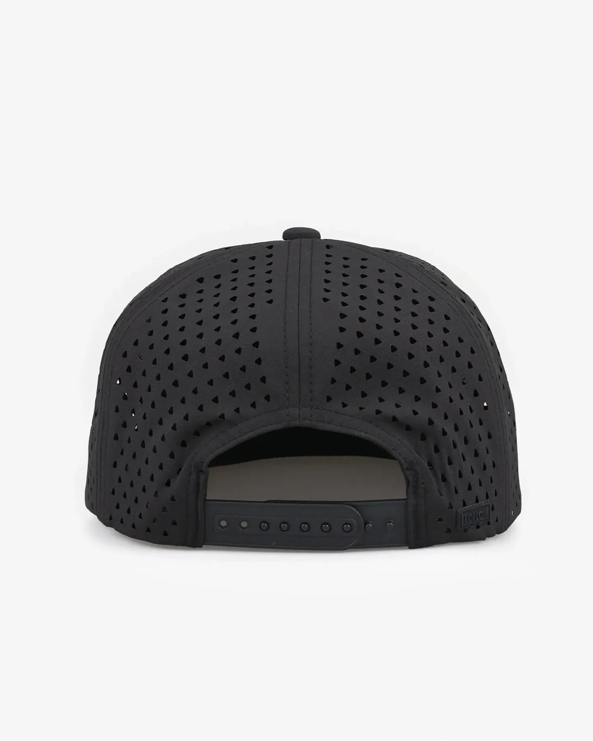 Follow Captain Flat Cap - Black — wakeboarding cap, product image 4