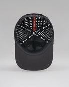 Follow Captain Flat Cap - Black — wakeboarding cap, product image 5