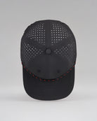 Follow Captain Flat Cap - Black — wakeboarding cap, product image 6