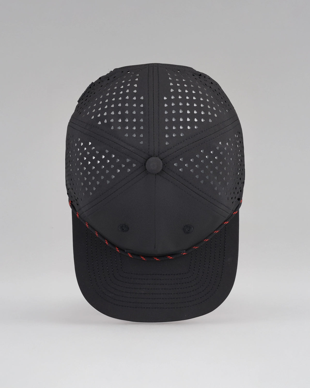 Follow Captain Flat Cap - Black — wakeboarding cap, product image 6