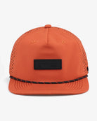 Follow Captain Flat Cap - Red — wakeboarding cap, product image 2