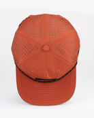 Follow Captain Flat Cap - Red — wakeboarding cap, product image 6